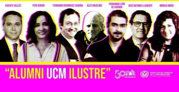 La Complutense nombra a siete alumni ilustres de CCINF por el 50 aniversario de la Facultad